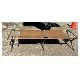 Vintage fold up camping cot