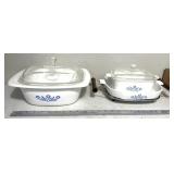 Corning ware casserole, dishes