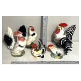 Chicken figurines Japan/royal Copley /other
