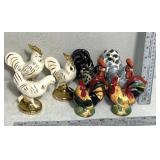 Chicken figurines/salt and pepper shakers