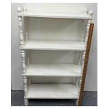 32 x 54ï¿½ four tiered wooden shelf