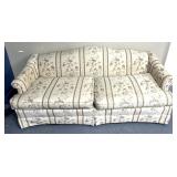 Floral patterned couch