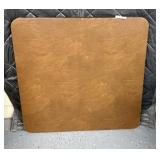 Card Table folds up/marks/has tear
