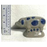 1998 stoneware pig