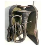 vintage tuba instrument from the Martin Band