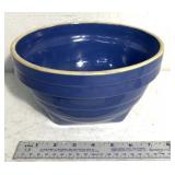 Vintage stoneware bowl USA 9 inch