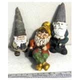 Vintage garden gnomes