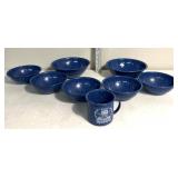 Enamelware set - Iowa 150 sesquicentennial