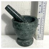 Marble mortar & pestle