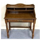 Vintage small secretary desk