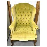 vintage  wingback chair