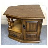 Side table with side doors, 24 inches wide