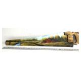 Unique painted saw by JMiller 1992