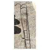 3 shepherds hooks/plant hangers