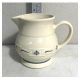 Longaberger pottery pitcher