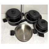 Miracle maid West Bend pots and pans