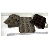 Vintage muffin tins