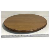 Retro wooden Lazy Susan 20 ï¿½ wide