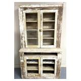 Primitive country style hutch 72 x 42 x 20ï¿½