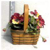 Longaberger floral basket - Dresden, Ohio