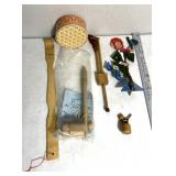 Wooden toys/back scratcher/other