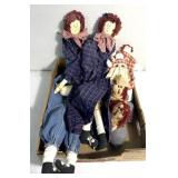 Hand crafted themed dolls