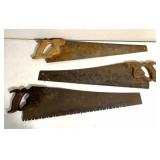 3 vintage saws