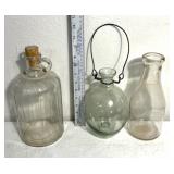 Unique lass jars