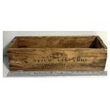 Marshalltown, Iowa vintage signage box
