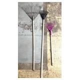 3 rakes