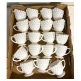 Anchor hocking milk glassware cups