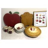 Apple themed decor