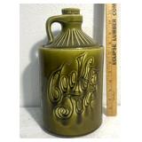 Retro green Cookie jug