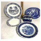 Vintage dishware pieces