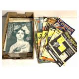 Vintage sheet music