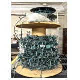 Rolls of Christmas lights