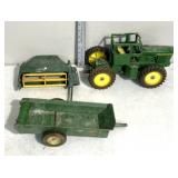 John Deere tractor and equipment