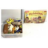 Puzzle town-farm-toys/others