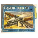 Electric train set by Marx