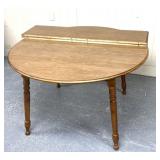 Dining room table with two leaves