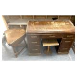Waterfall desk/drop leaf side table/other