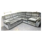 Sectional couch needs cleaning some ware
