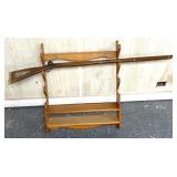 Long rifle wall hanging out/wall hanger