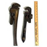 Vintage pipe wrenches