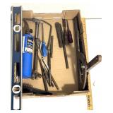 Variety of shop tools