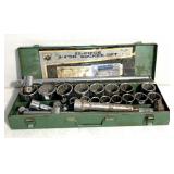 3/4ï¿½ DR. Socket set