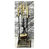 Fireplace utensils/stand