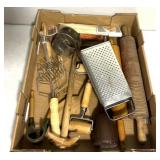 Wooden kitchen utensils