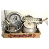 Vintage pots and pans