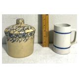 Roseville & other stoneware